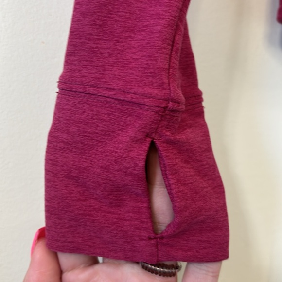 Abercrombie & Fitch YPB EverydaySOFT Full-Zip Deep Red Size Medium - Picture 4 of 9